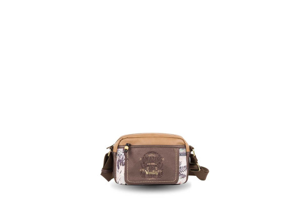 BANDOLERA VENTIS MARRÓN MULTICOLOR 252.671-01