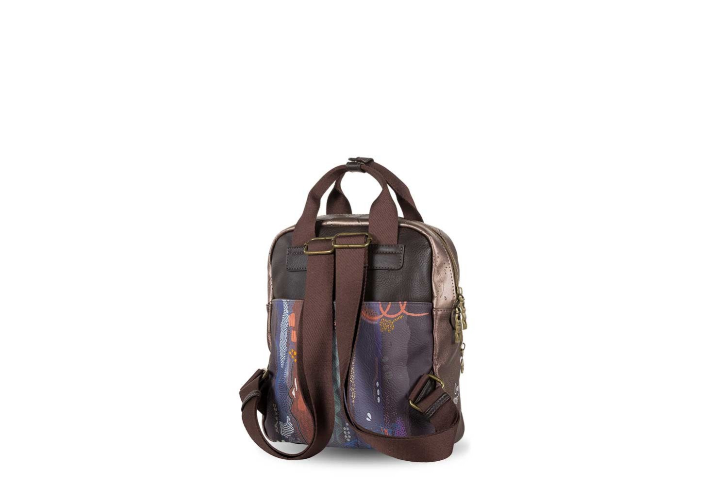 MOCHILA VENTIS MARRÓN MULTICOLOR 252.903-01