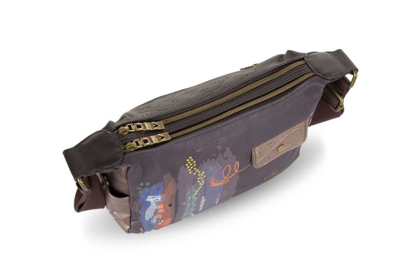 BANDOLERA VENTIS MARRÓN MULTICOLOR 252.930-01