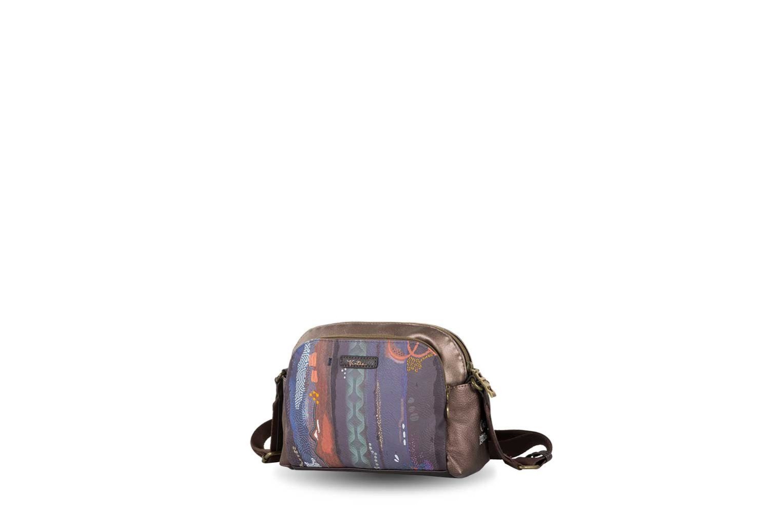 BANDOLERA VENTIS MARRÓN MULTICOLOR 252.991-01