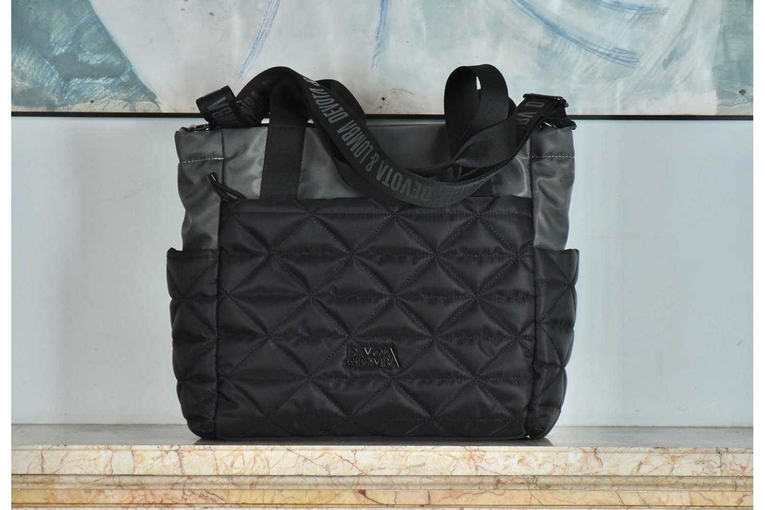 BOLSO / BANDOLERA DEVOTA & LOMBA FRAME NEGRO 251.155-01