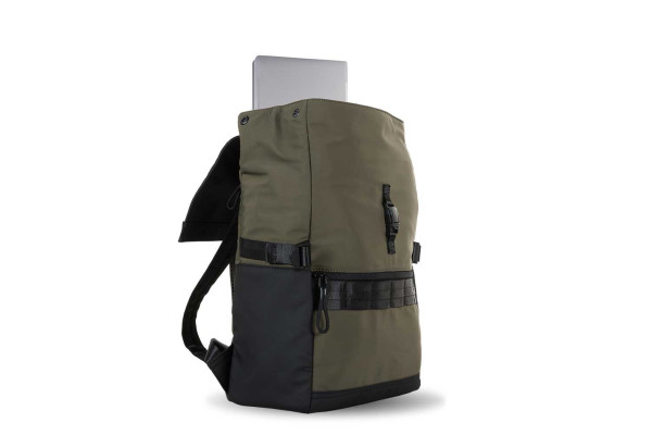 MOCHILA PORTAORDENADOR LIBERTO KAKI 265.020-02