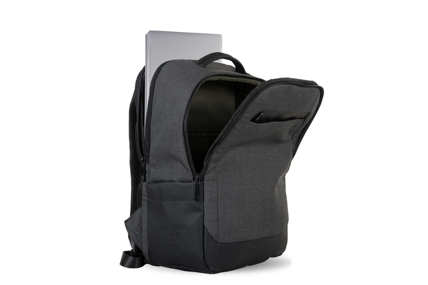 MOCHILA PORTAORDENADOR CARAMELO ALLEN GRIS 264.216-01