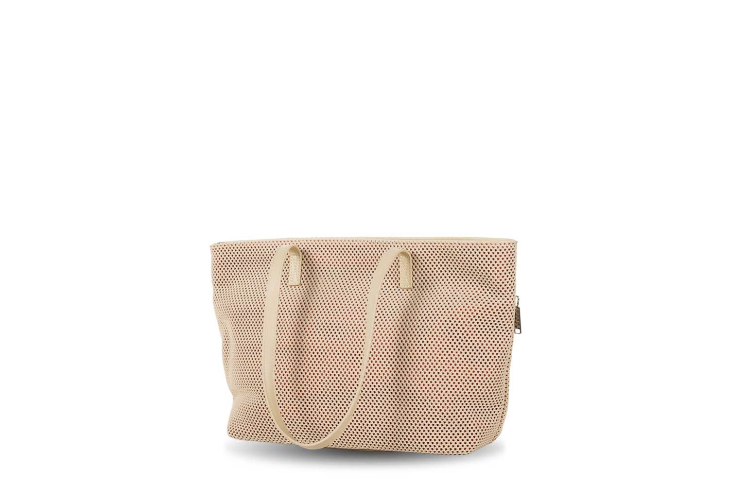 BOLSO SHOPPING DEVOTA & LOMBA NET TAUPE 260.853-03