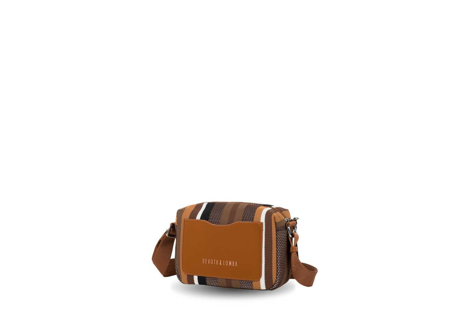 BANDOLERA DEVOTA & LOMBA KNIT TIERRA 260.705-04