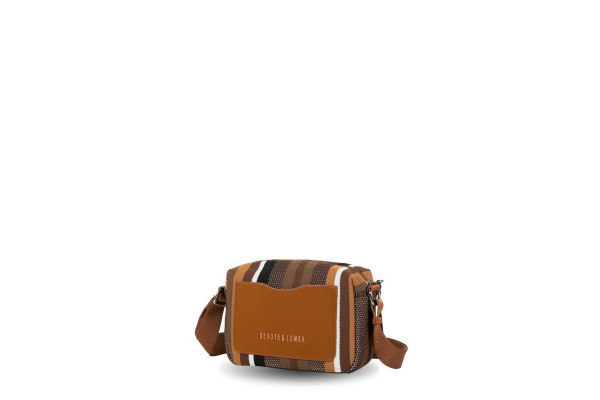 BANDOLERA DEVOTA & LOMBA KNIT TIERRA 260.705-04