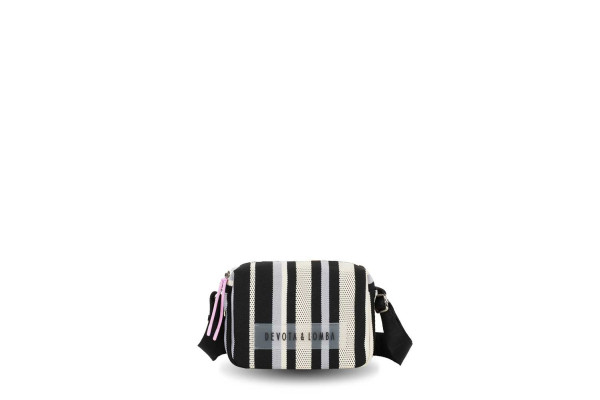 BANDOLERA DEVOTA & LOMBA KNIT NEGRO 260.705-01