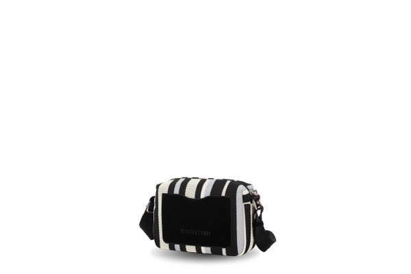 BANDOLERA DEVOTA & LOMBA KNIT NEGRO 260.705-01