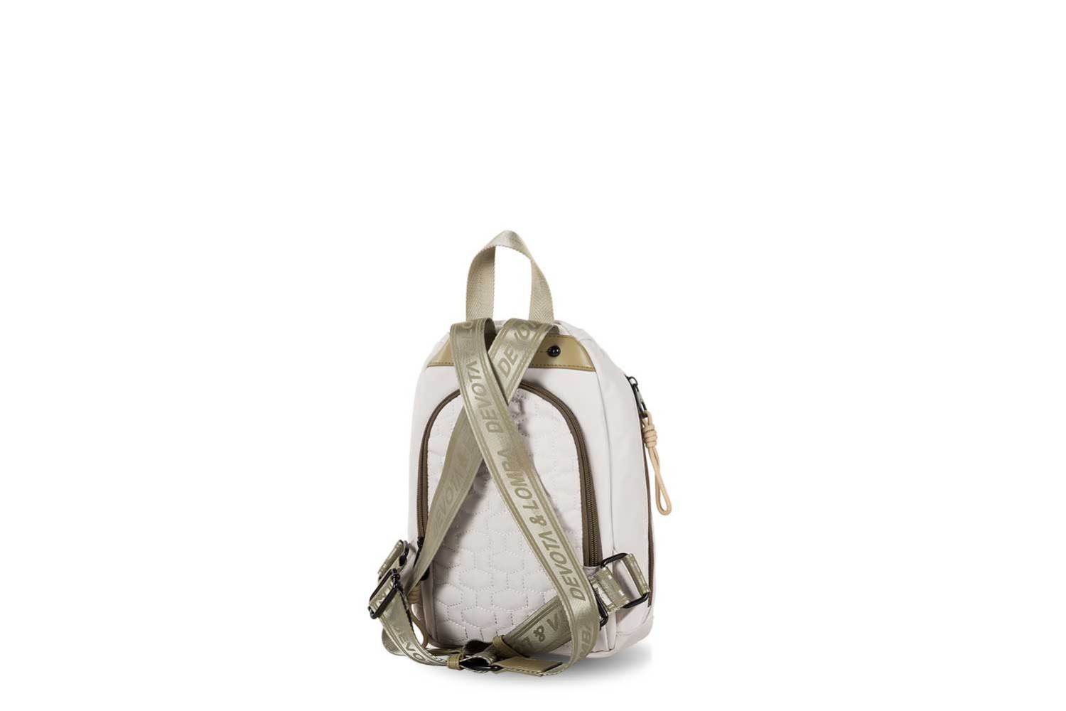 MOCHILA ANTIRROBO DEVOTA & LOMBA HIVE BLANCO ROTO 260.383-01