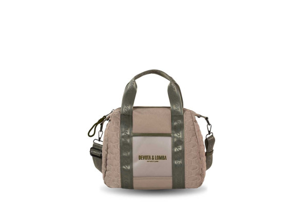 BOLSO / BANDOLERA DEVOTA & LOMBA HIVE TAUPE 260.366-02