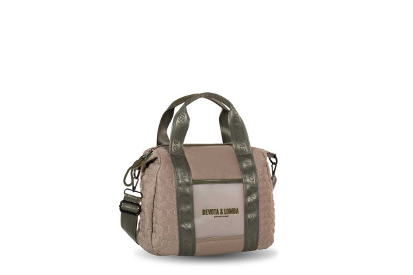BOLSO / BANDOLERA DEVOTA & LOMBA HIVE TAUPE 260.366-02 2