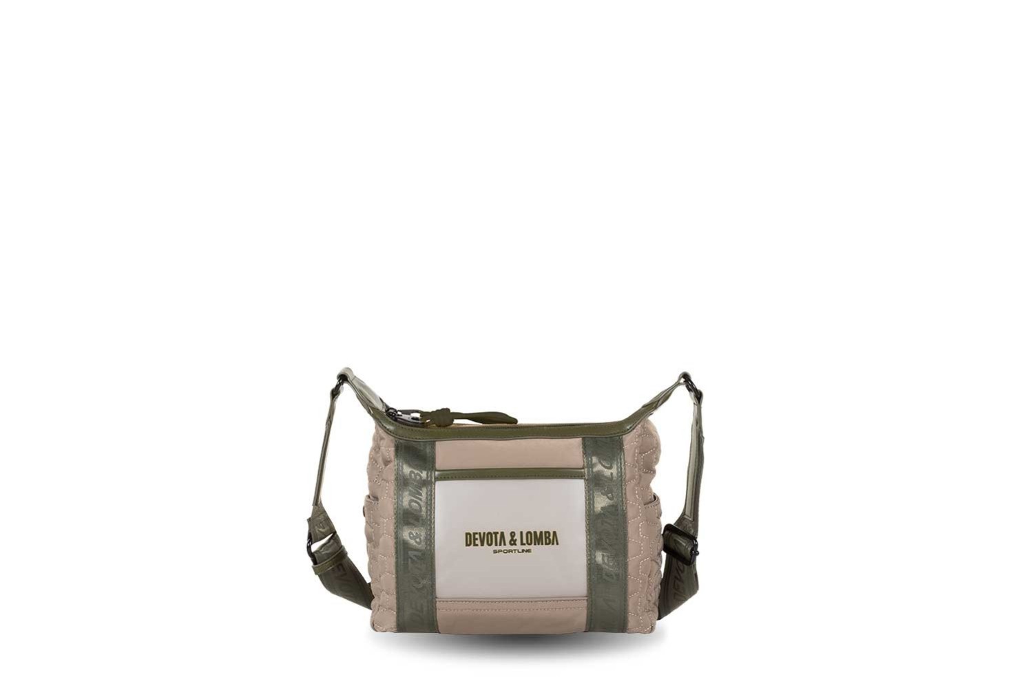 BANDOLERA DEVOTA & LOMBA HIVE TAUPE 260.330-02