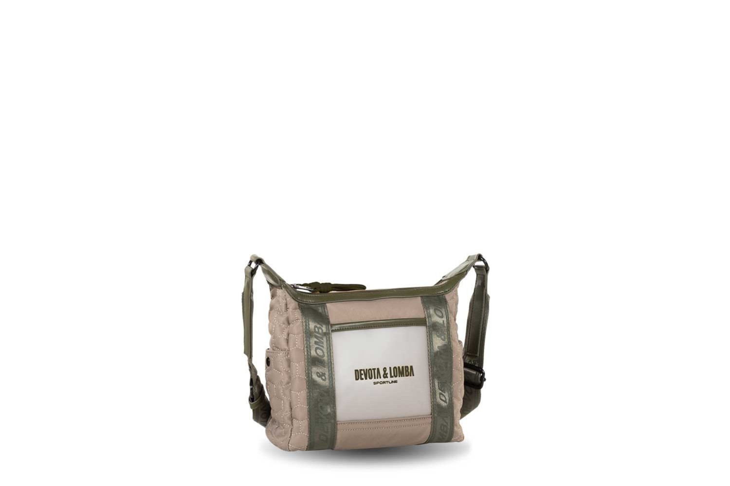 BANDOLERA DEVOTA & LOMBA HIVE TAUPE 260.330-02