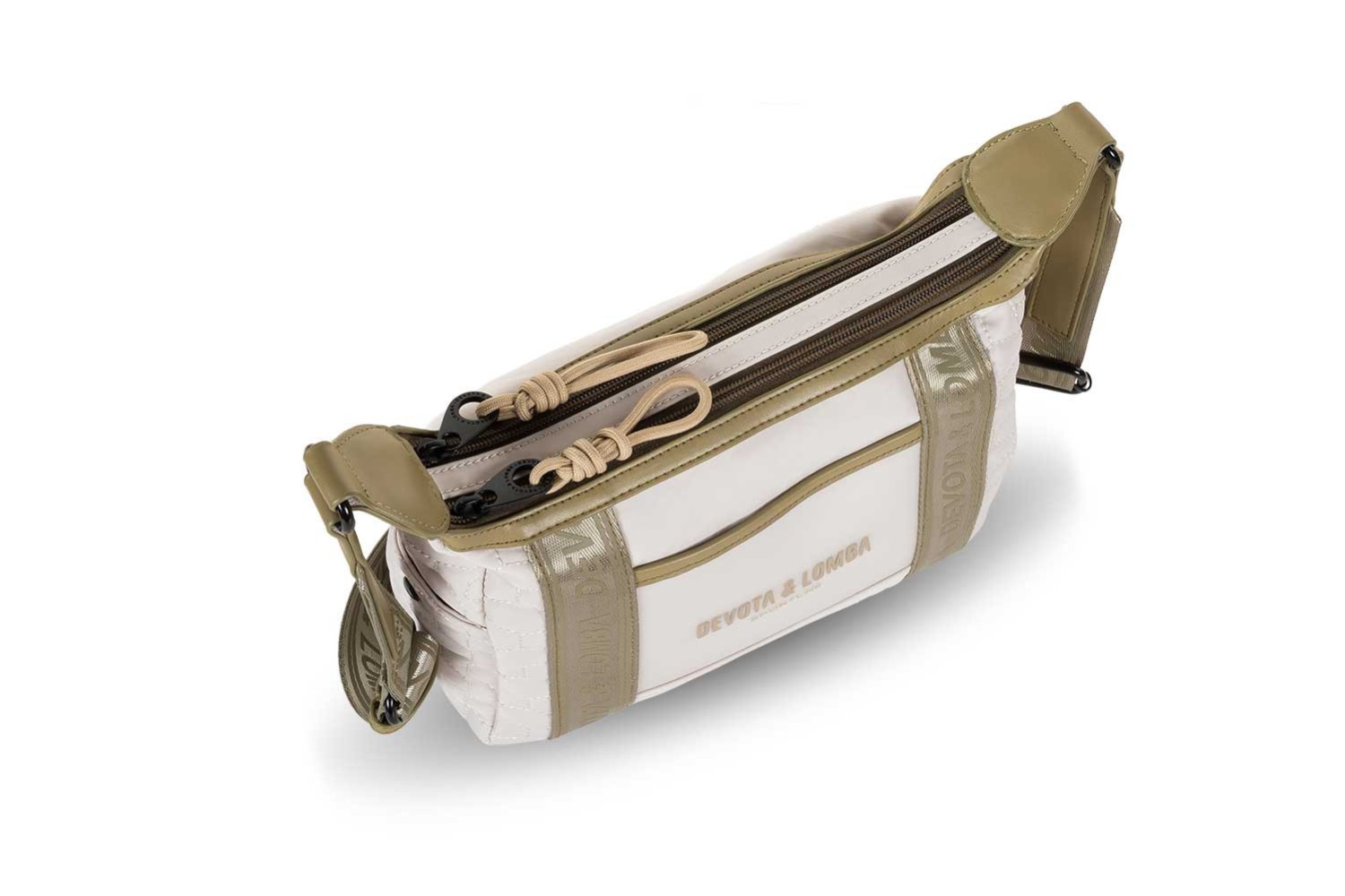 BANDOLERA DEVOTA & LOMBA HIVE BLANCO ROTO 260.330-01