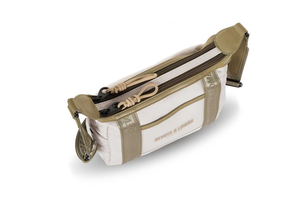 BANDOLERA DEVOTA & LOMBA HIVE BLANCO ROTO 260.330-01