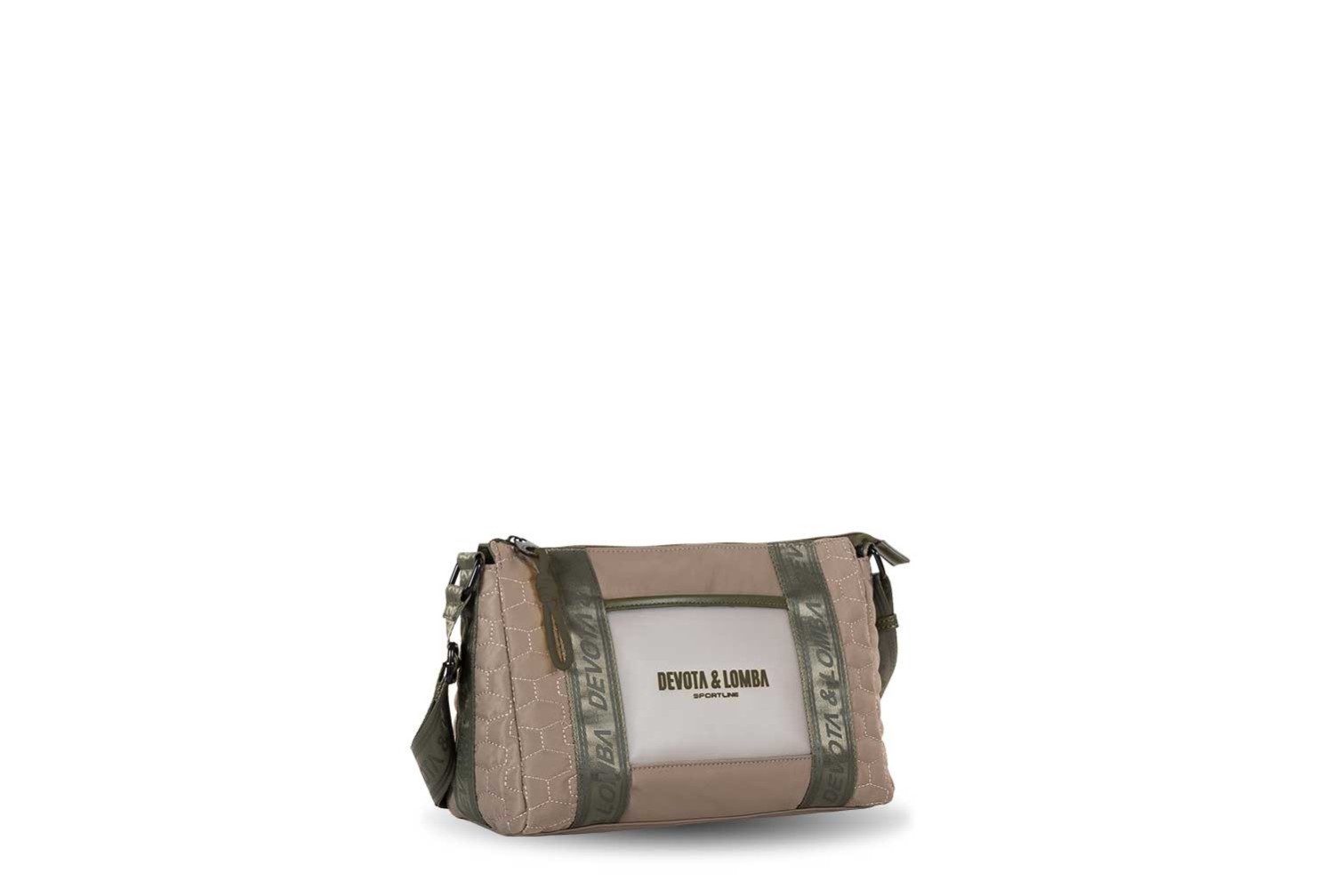 BANDOLERA DEVOTA & LOMBA HIVE TAUPE 260.306-02