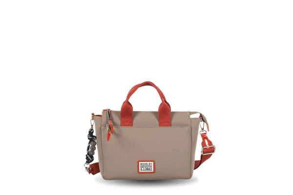 BOLSO / BANDOLERA DEVOTA & LOMBA NEO TAUPE 260.271-02