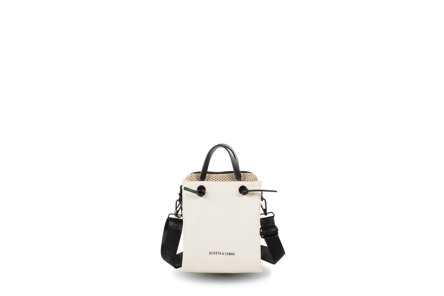 BOLSO / BANDOLERA DEVOTA & LOMBA SACK BLANCO ROTO 160.406-01