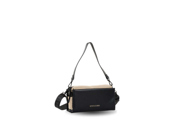 BOLSO / BANDOLERA DEVOTA & LOMBA SACK NEGRO 160.403-02 2