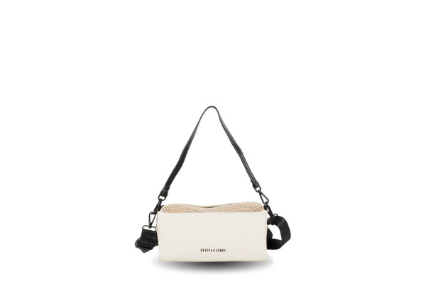 BOLSO / BANDOLERA DEVOTA & LOMBA SACK BLANCO ROTO 160.403-01