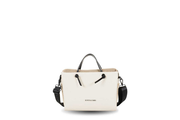 BOLSO / BANDOLERA DEVOTA & LOMBA SACK BLANCO ROTO 160.402-01