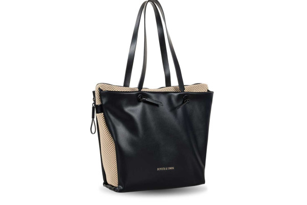 BOLSO DEVOTA & LOMBA SACK NEGRO 160.401-02