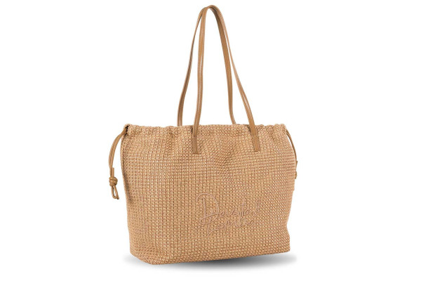 BOLSO DEVOTA & LOMBA FLOCK TAUPE 160.205-02 2