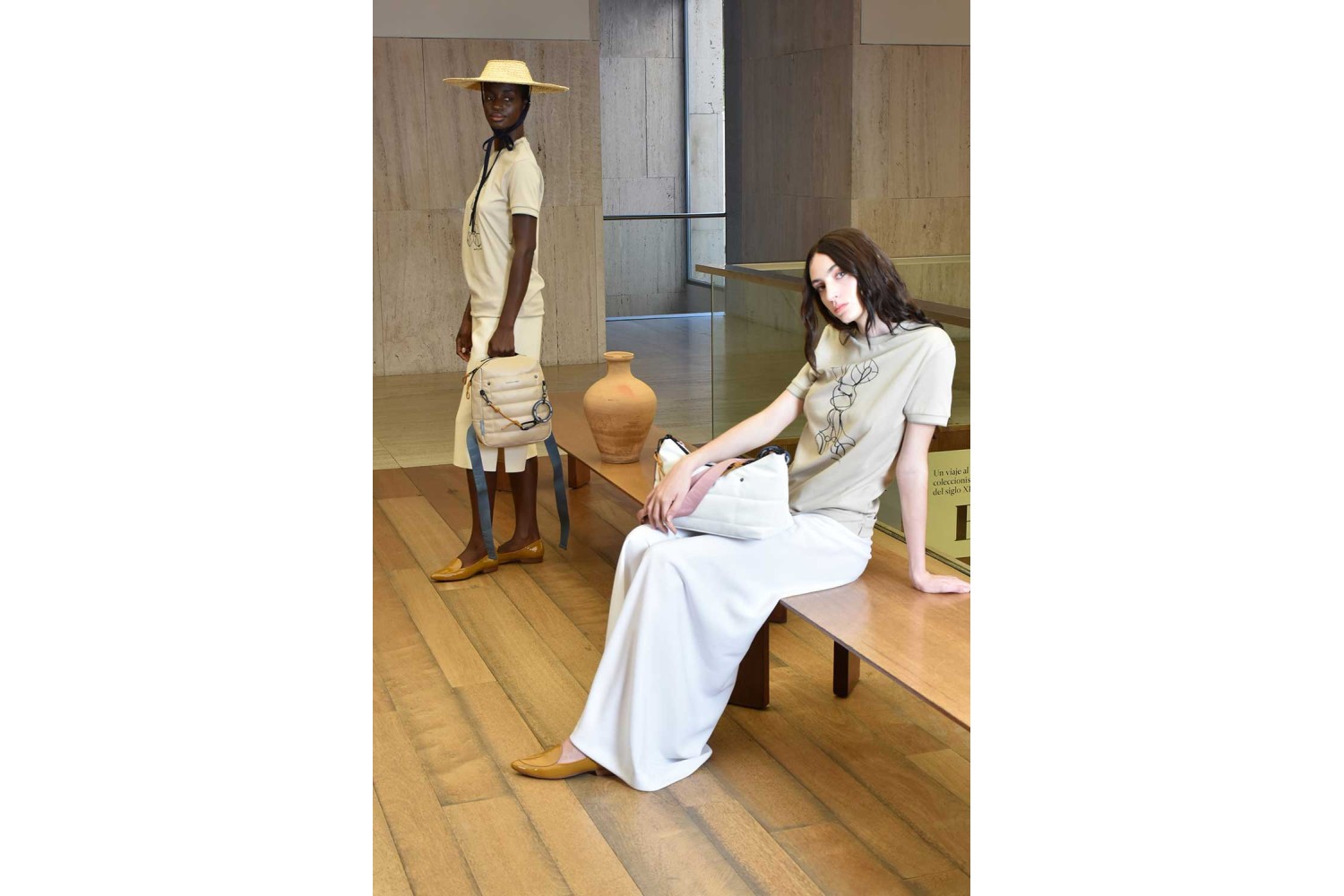 BOLSO / BANDOLERA  DEVOTA & LOMBA CLIM BLANCO ROTO 260.509-01