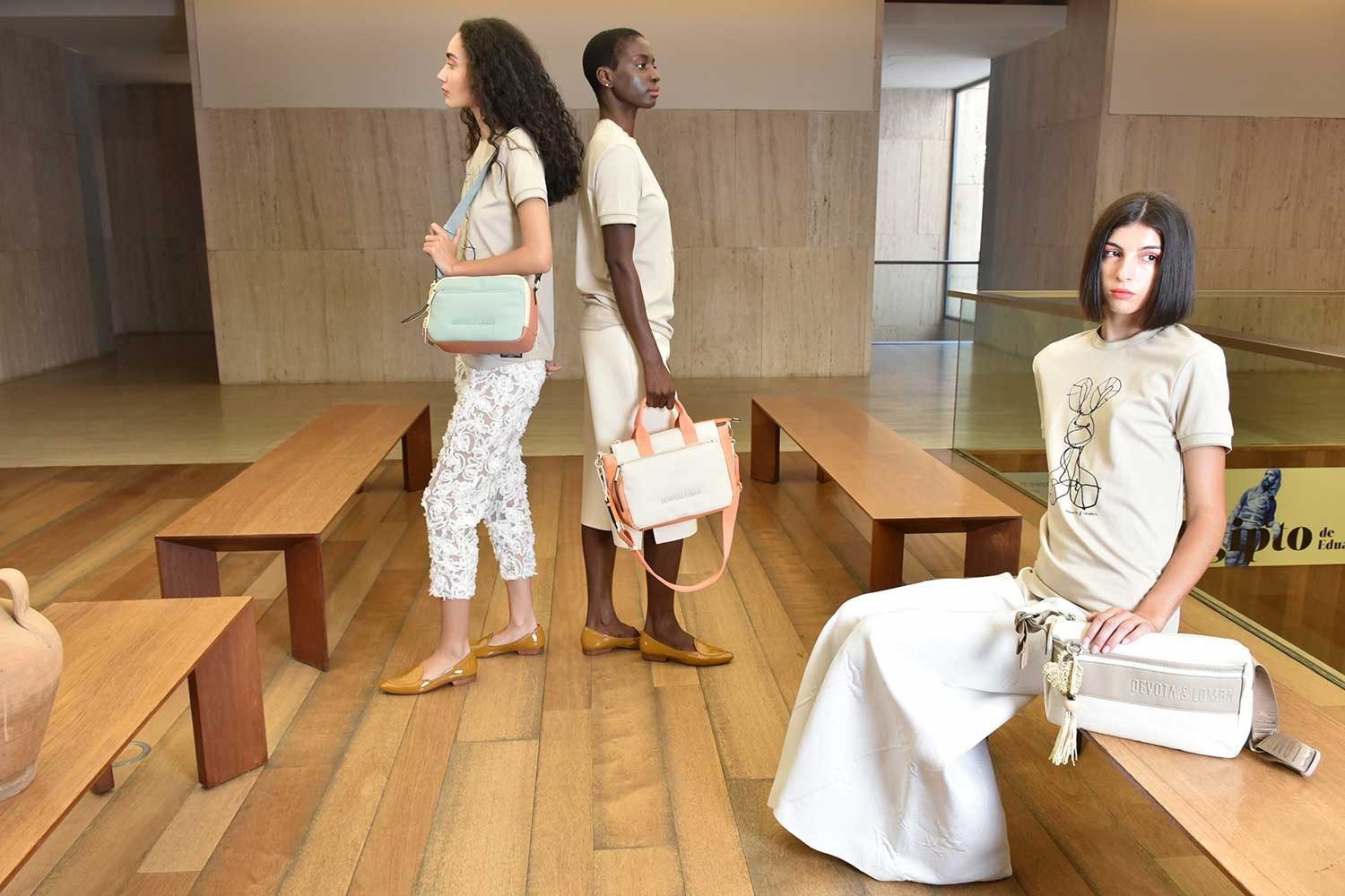 BANDOLERA DEVOTA & LOMBA FEVER AQUA 261.011-03