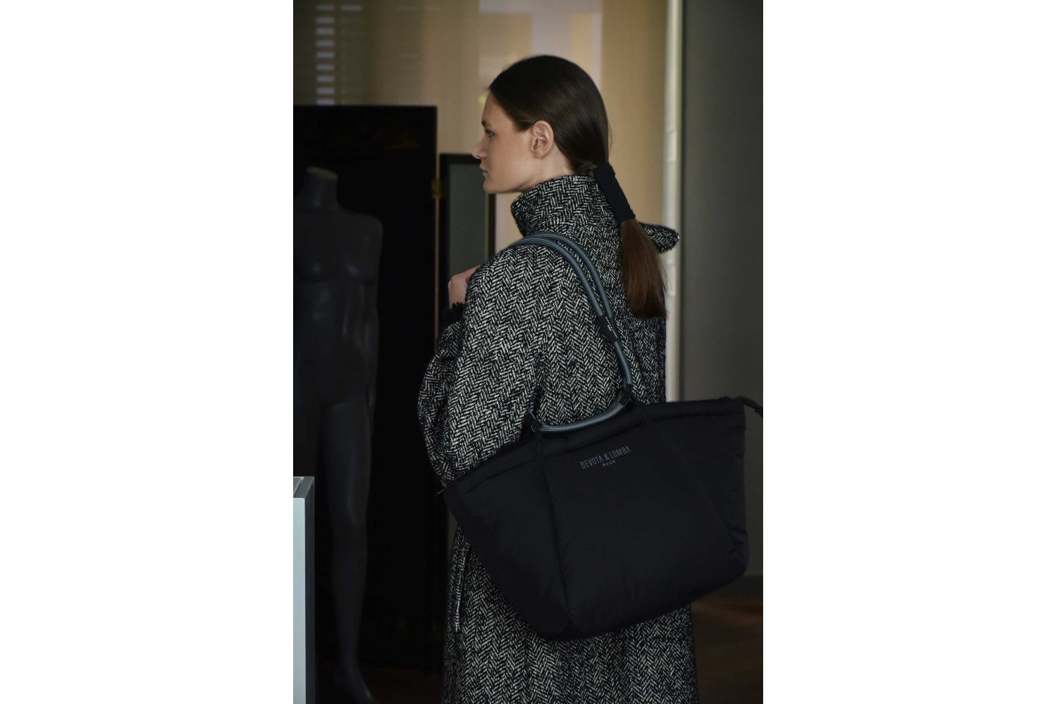BOLSO DEVOTA & LOMBA BOLD NEGRO 160.604-01