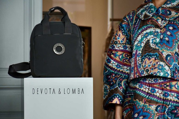 MOCHILA DEVOTA & LOMBA FORM NEGRO 261.503-01